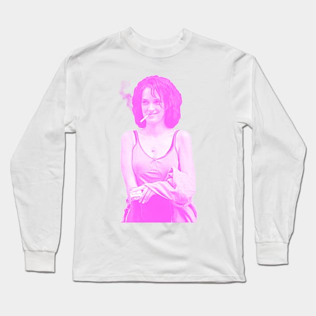 Young Winona Long Sleeve T-Shirt by darklordpug